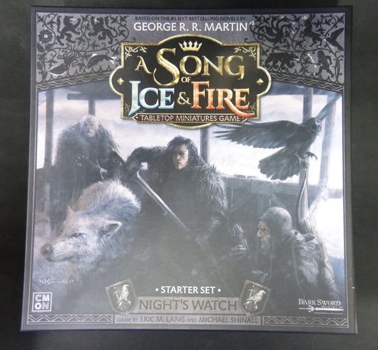 A Song Of Ice And Fire - Nights Watch - Starter Set - Board Game #13G
