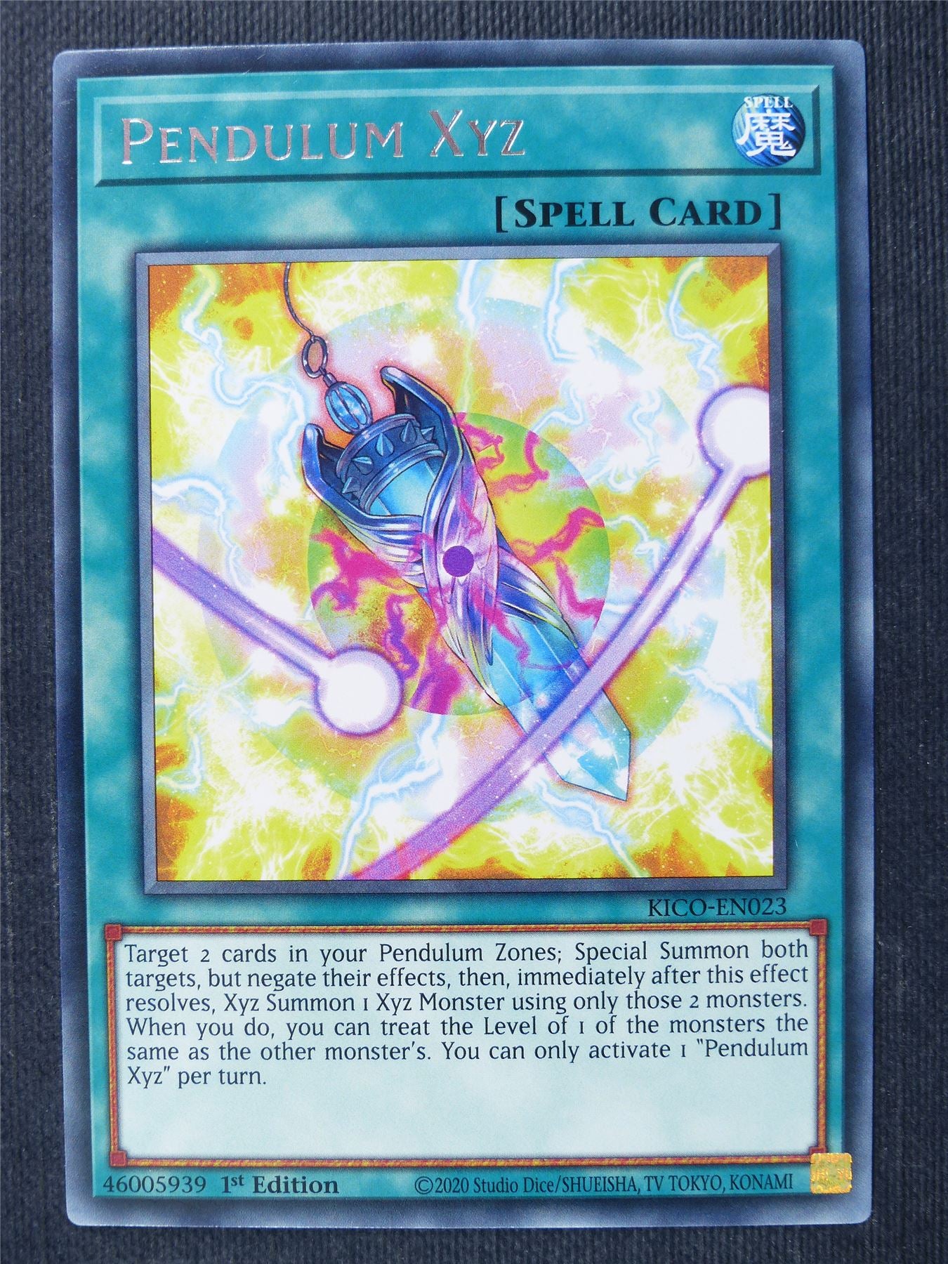 Pendulum Xyz KICO Rare - 1st ed Yugioh Cards #357