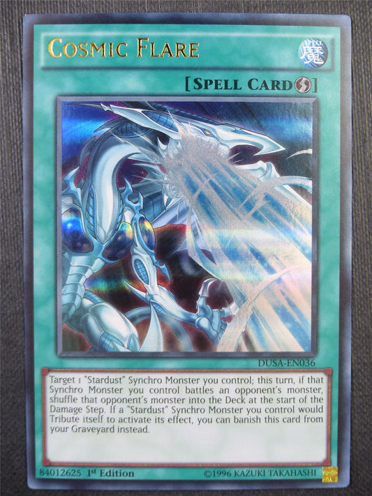 Cosmic Flare DUSA Ultra Rare - 1st ed Yugioh Card #9BZ