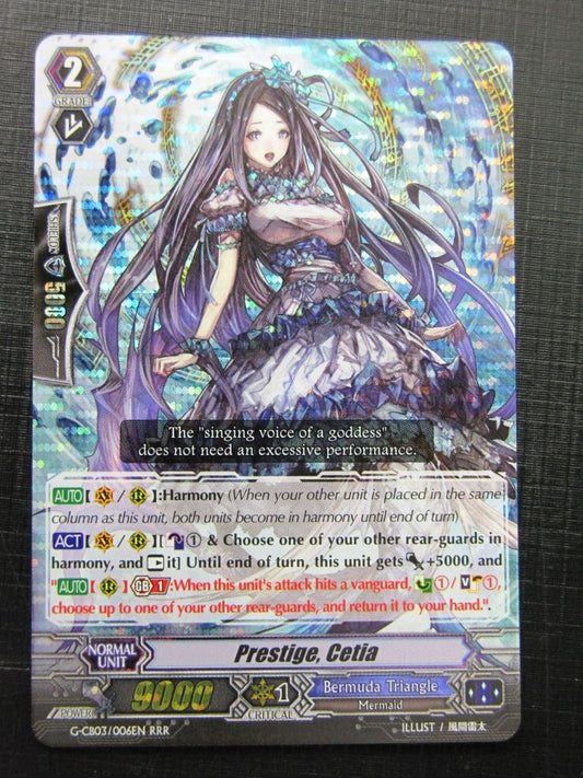 Prestige Cetia G-CB03 RRR - Vanguard Card # 1B53