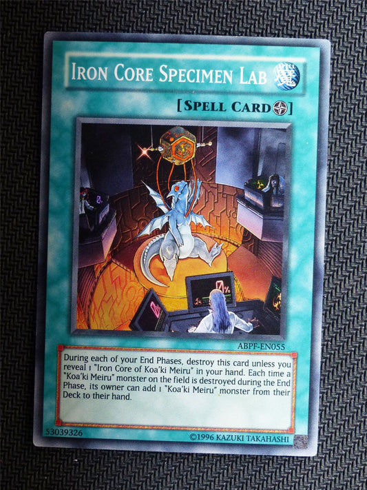 Iron Core Speciemen Lab ABPF - Super Rare - Yugioh Card # 1G61