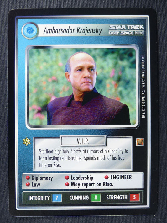 Ambassador Krajensky - DS9 - Star Trek Cards #14E