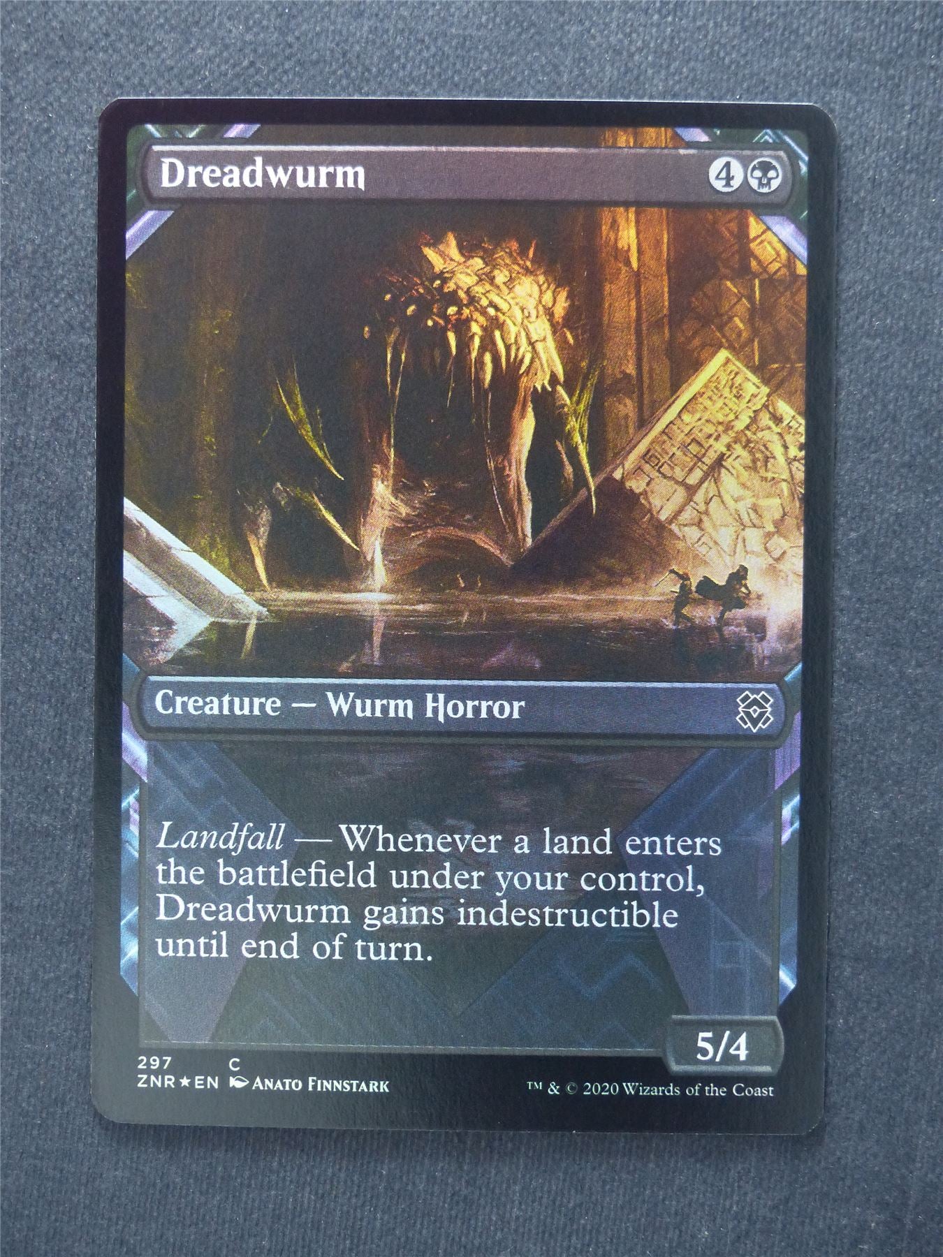 Dreadwurm Showcase Foil - Mtg Magic Cards #ID