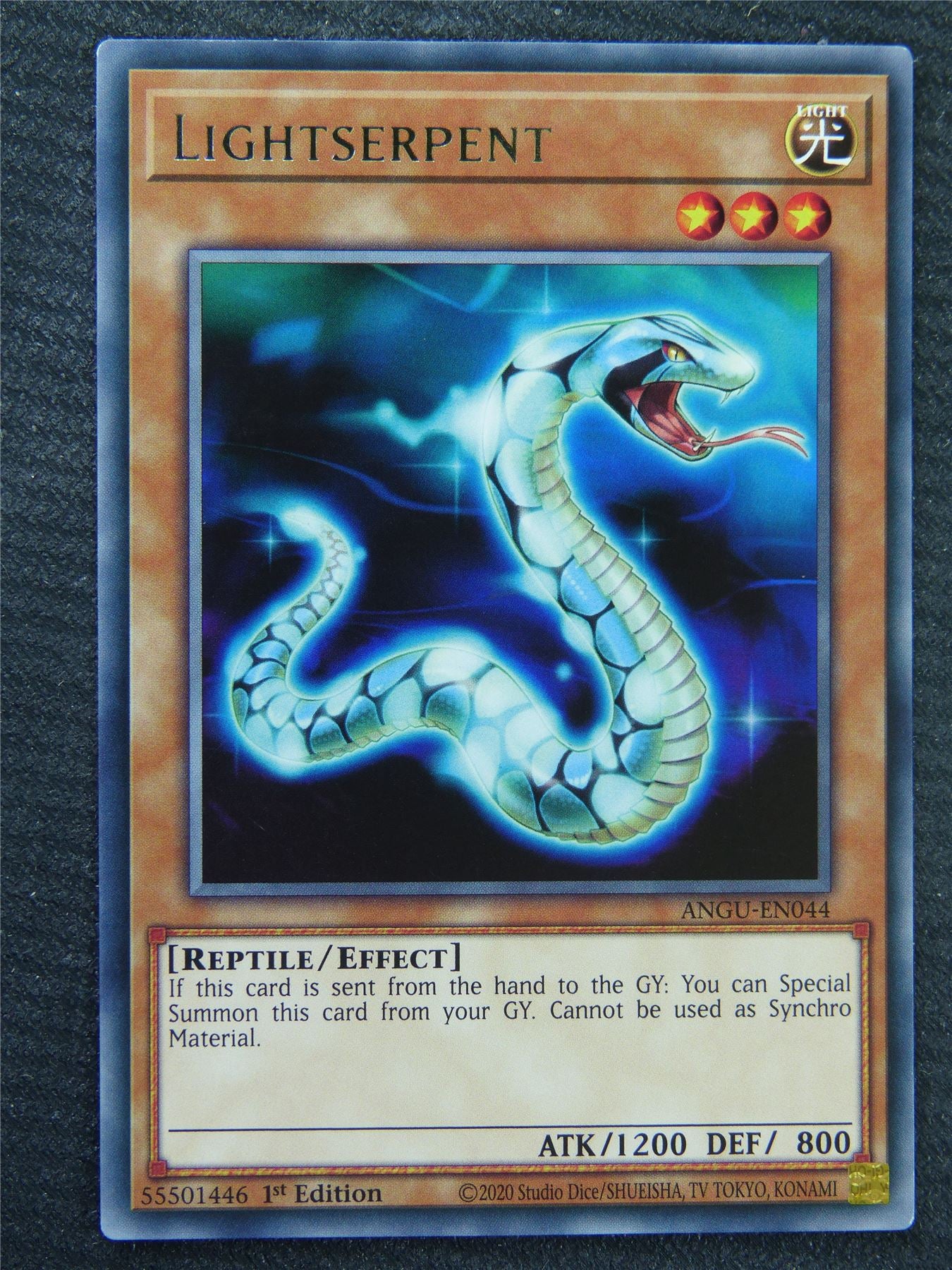 Lightserpent ANGU Rare - 1st ed - Yugioh Card #8QC