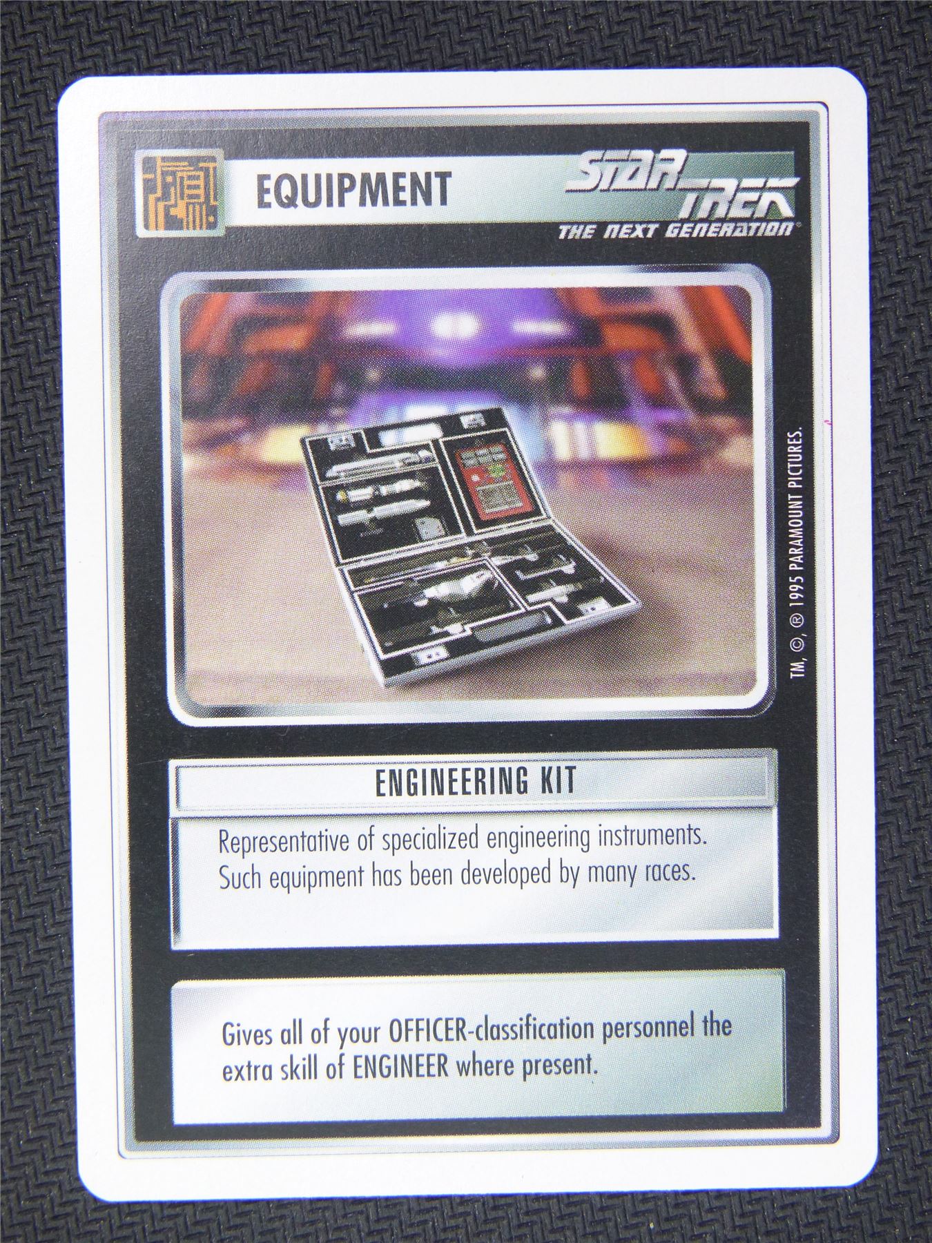 Equipment Engineering Kit - Star Trek Next Gen Card #4RA