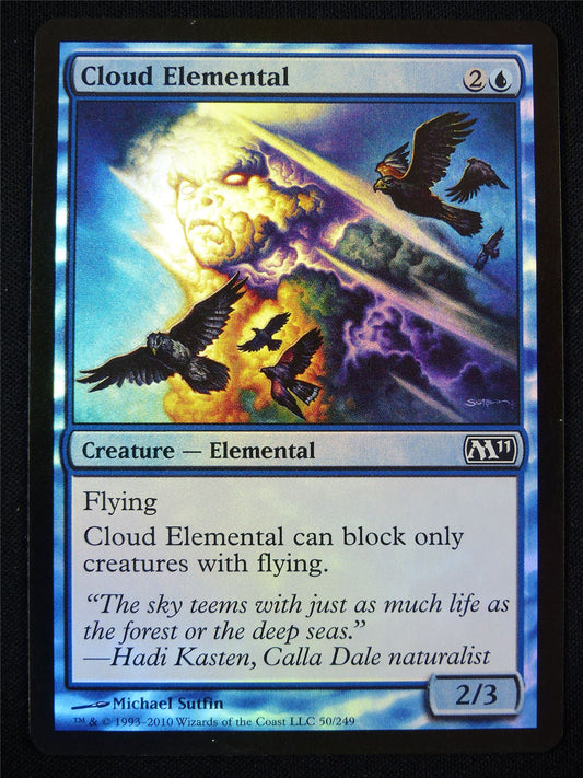 Cloud Elemental Foil - Mtg Card #20Z