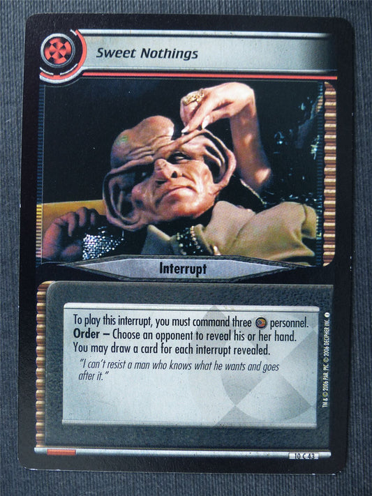 Sweet Nothings - Star Trek Cards #X4