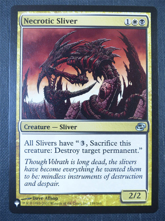 Necrotic Sliver - The List - Mtg Card #SZ