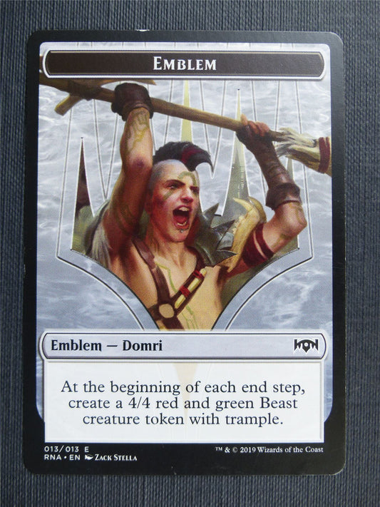 Domri Emblem Token - Mtg Magic Cards #441