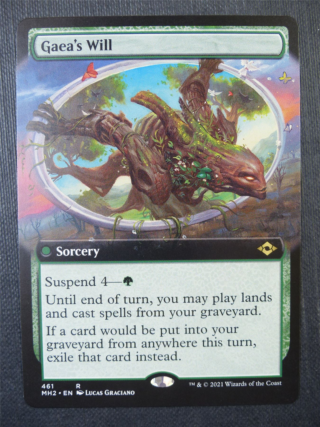 Gaea's Will Extended art - Mtg Card #89H