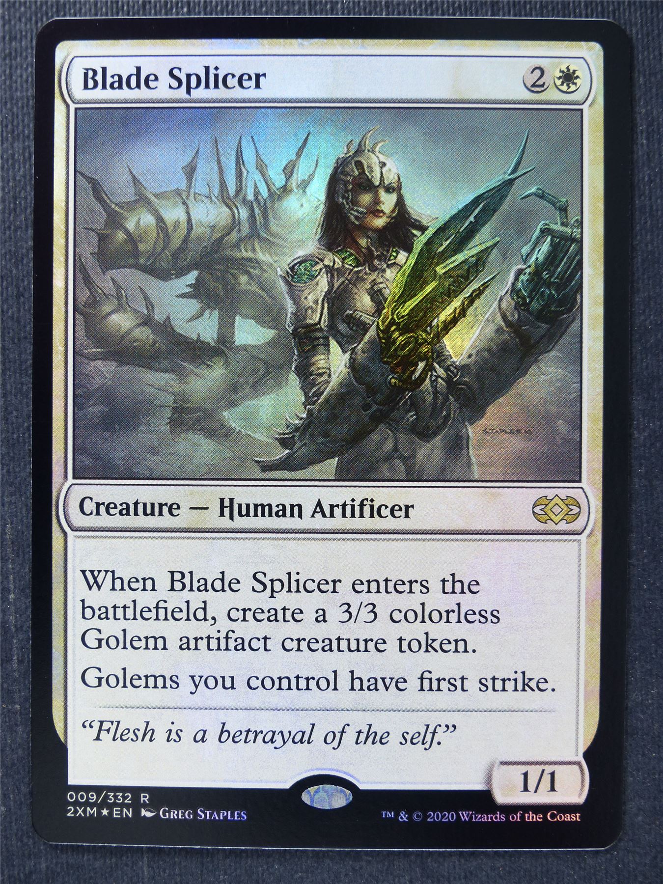 Blade Splicer Foil - Mtg Magic Cards #NM