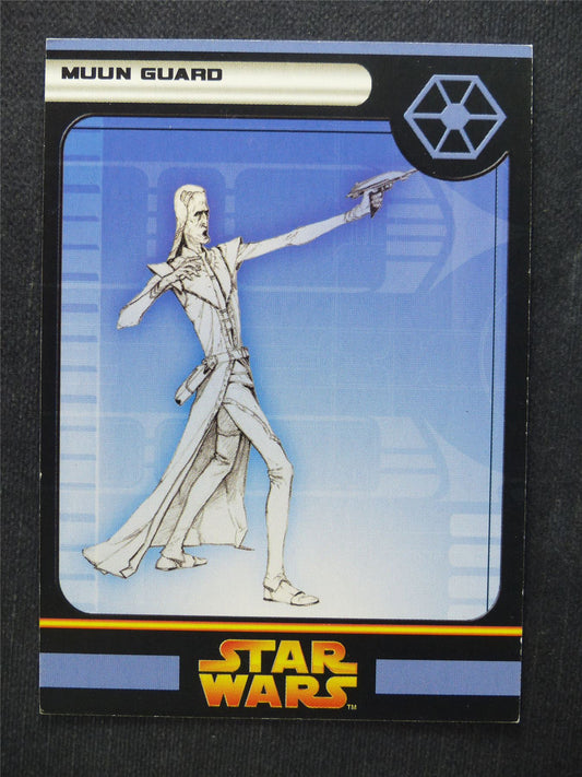 Muun Guard 34/60 - Star Wars Miniatures Spare Cards #81