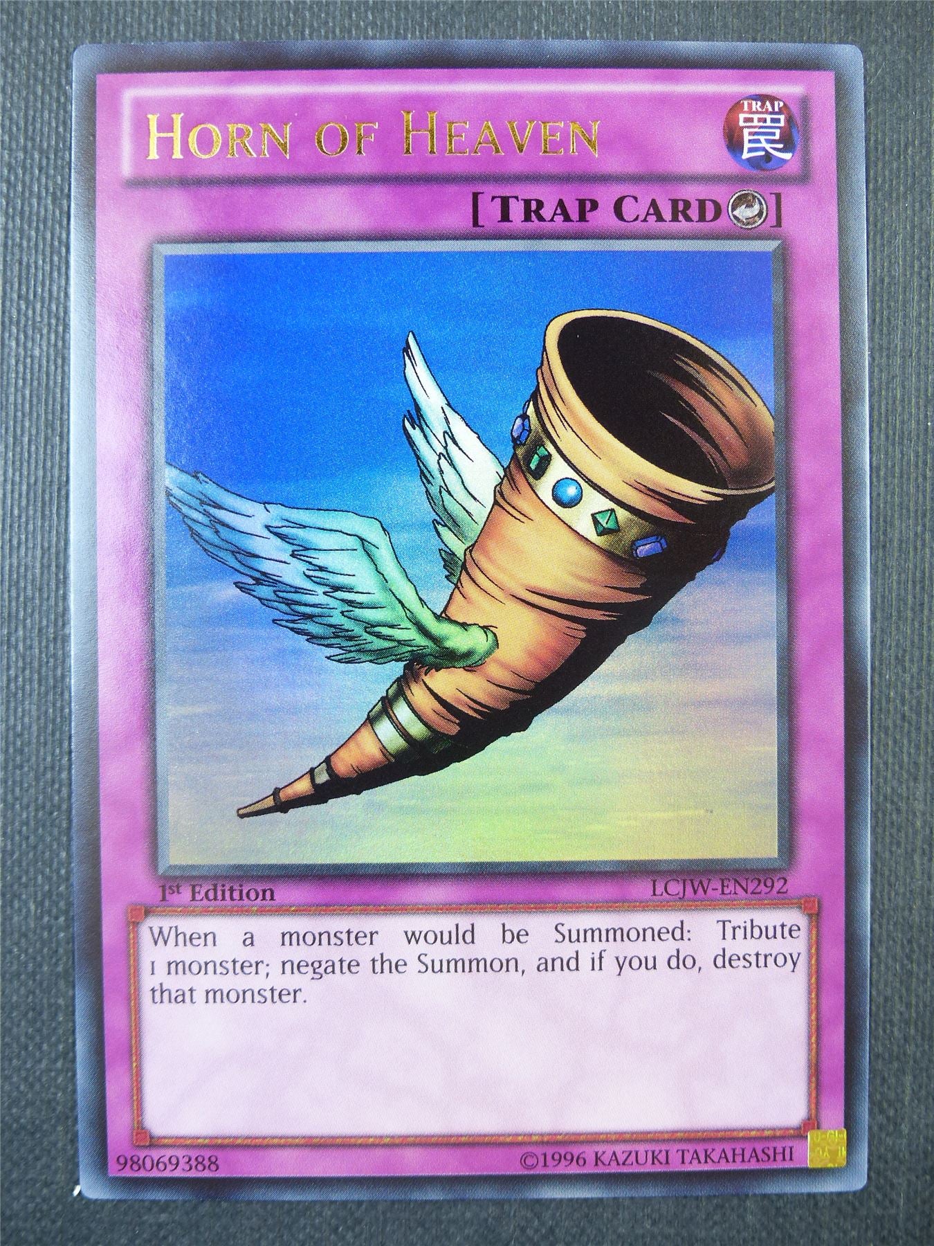 Horn of Heaven LCJW Ultra Rare - 1st ed Yugioh Card #8PX