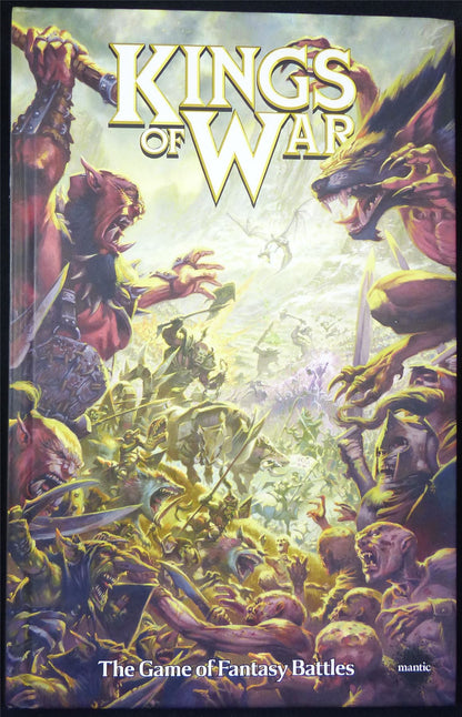 Kings of War - Mantic Rulebook Hardback