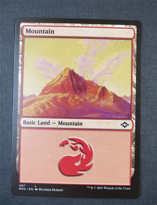 Mountain - Land - Mtg Card #55E