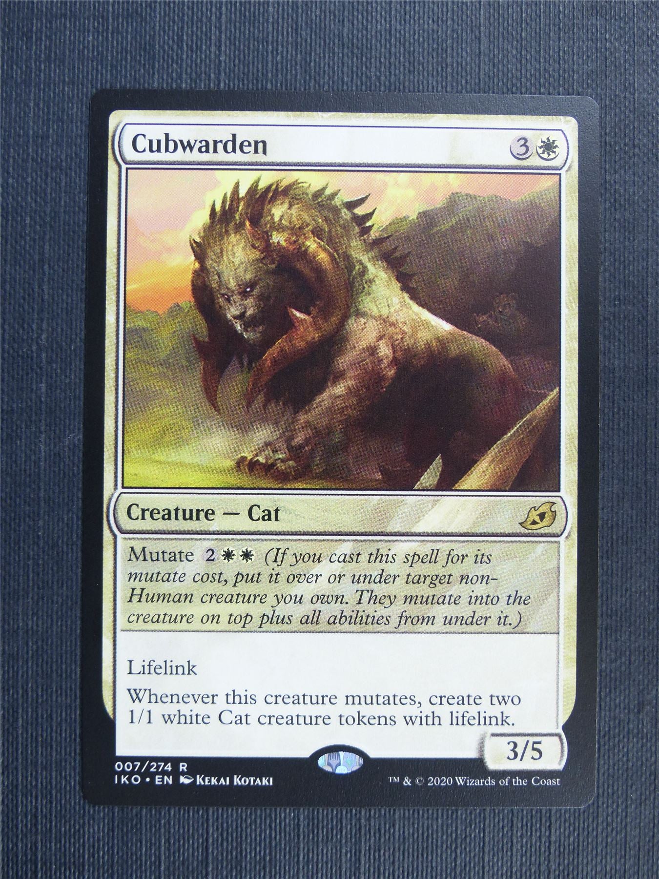 Cubwarden - IKO Mtg Card