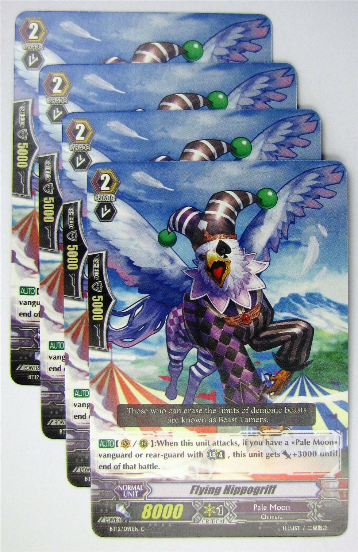Cardfight!! Vanguard - Flying Hippogriff BT12/091EN x4