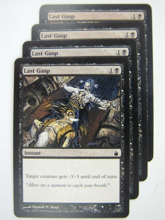 MTG Magic Cards: LAST GRASP x4 # 8G72