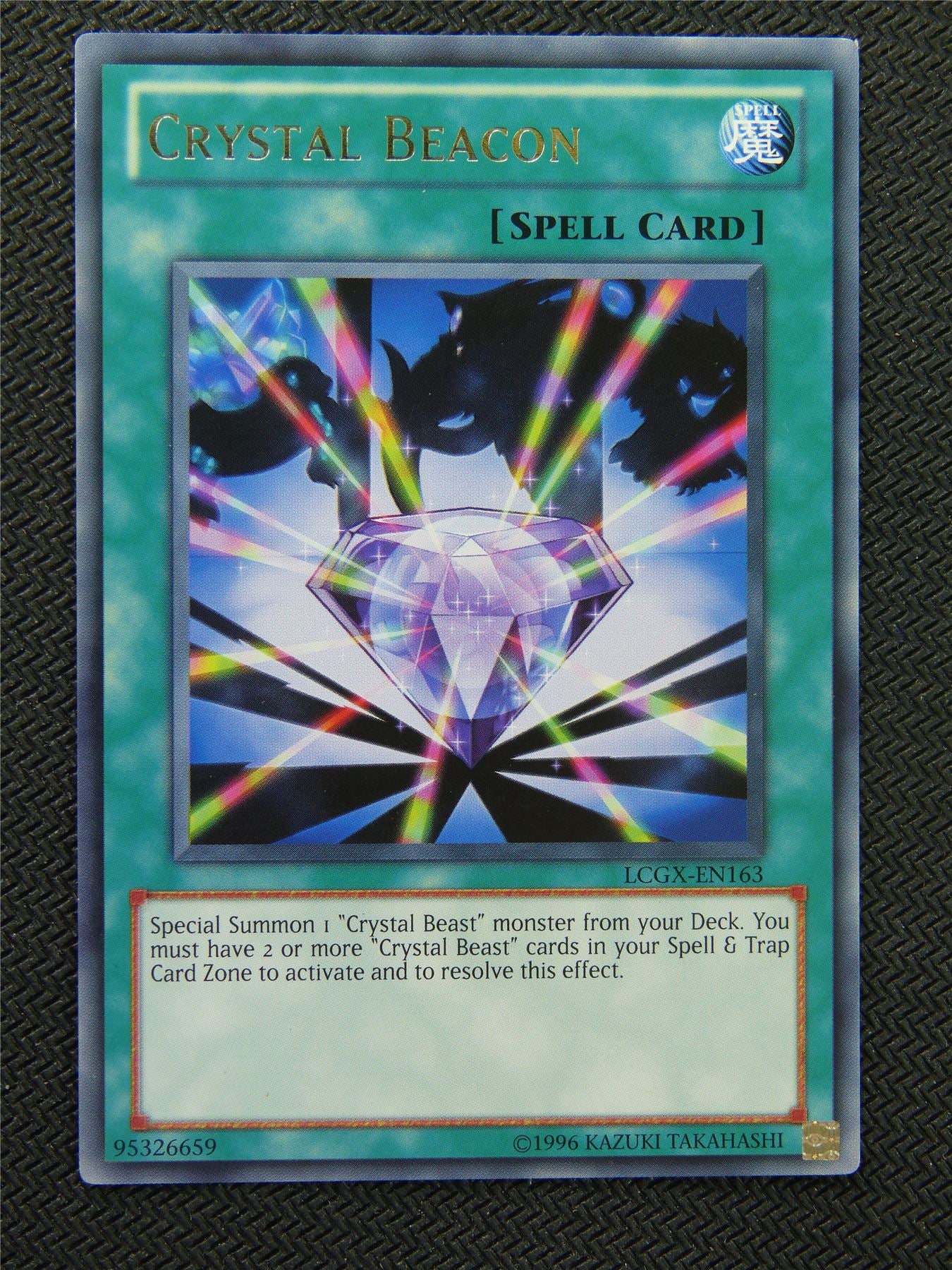 Crystal Beacon LCGX Rare - Yugioh Card #8PC