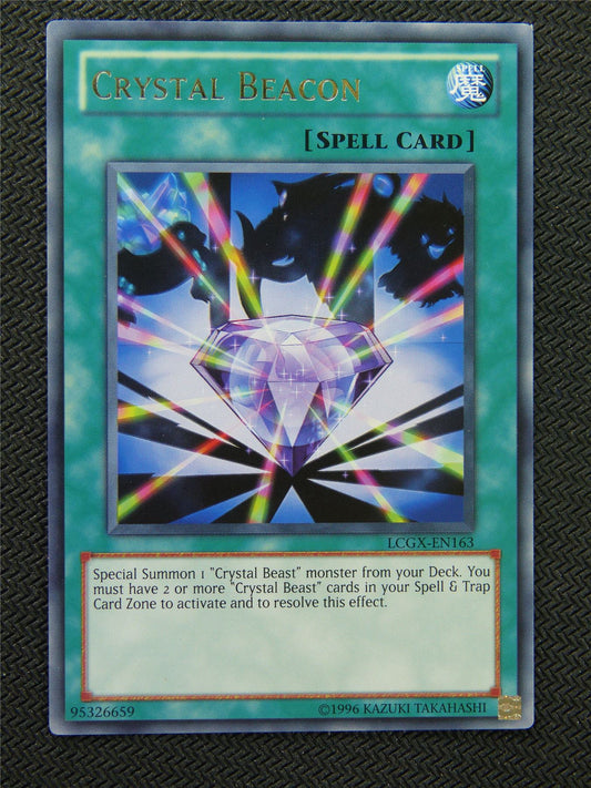 Crystal Beacon LCGX Rare - Yugioh Card #8PC