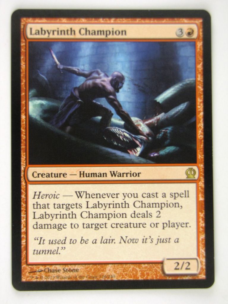 MTG played Cards: LABYRINTH CHAMPION # 13I50