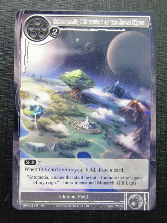 Force of Will Cards: ATTORACTIA, DIMENSION OF THE SEVEN SEAS R # 26G61