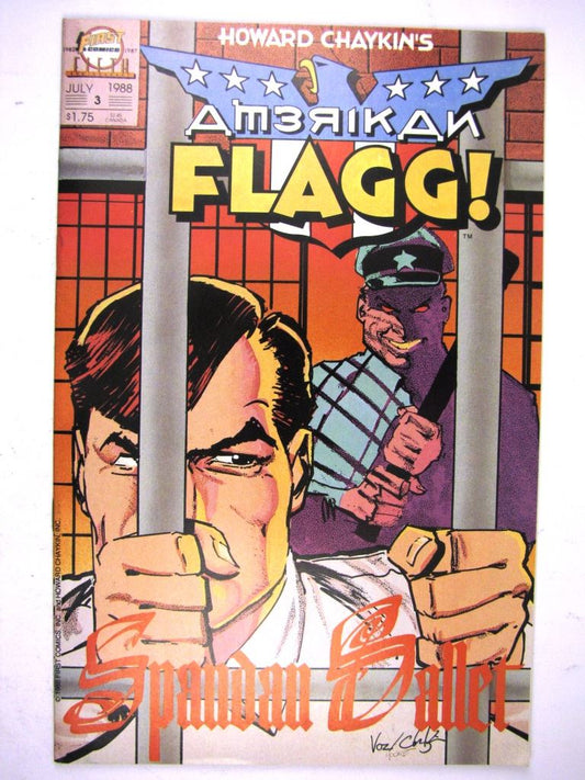 First Comics: AMERICAN FLAGG! #3 JULY 1988 # 20I17