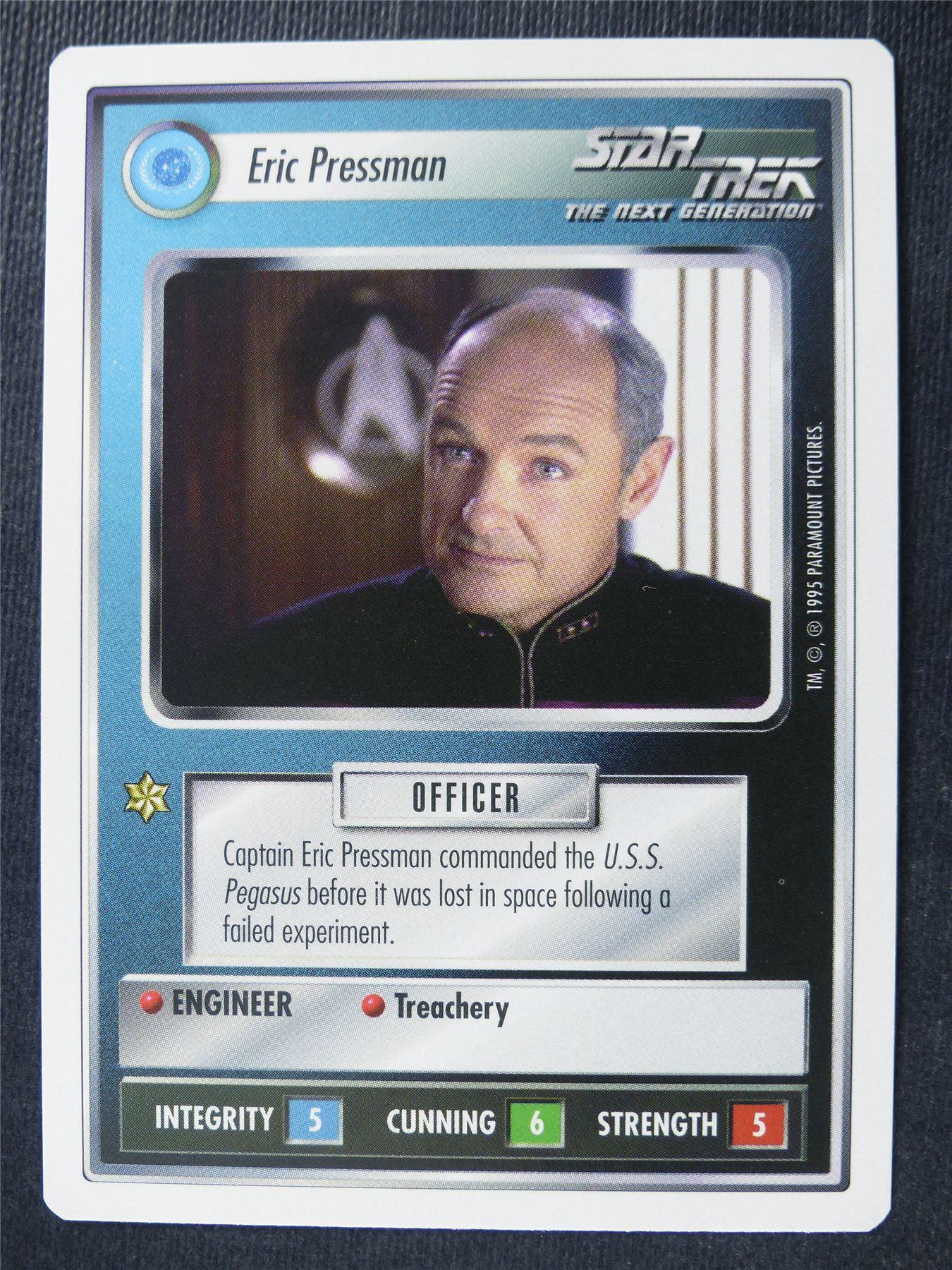 Eric Pressman - NG - Star Trek Card #4Y2