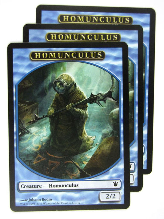 MTG Magic Token Cards: HOMUNCULUS x3 # 20J82