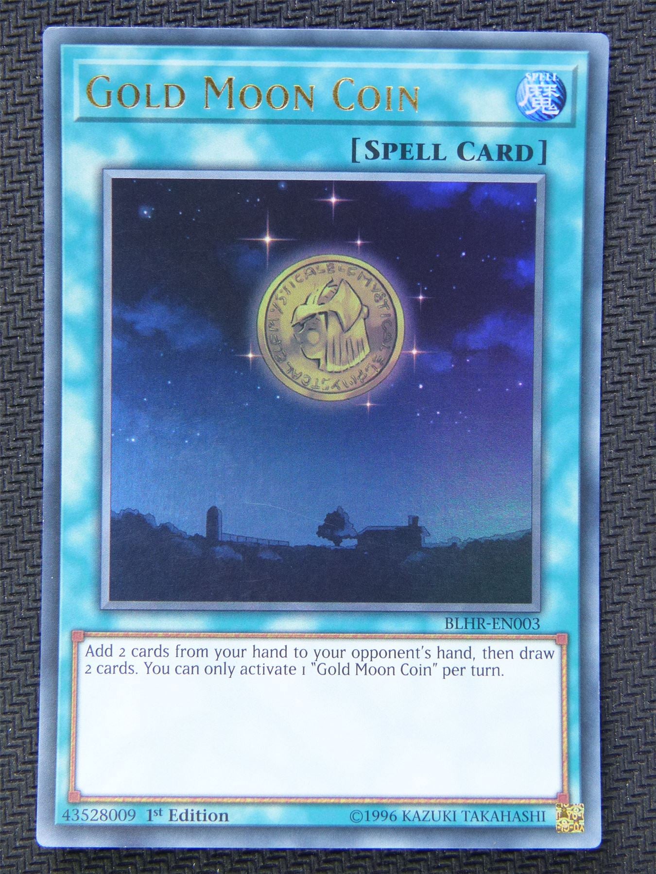 Gold Moon Coin BLHR - Ultra Rare - Yugioh Card #5SL