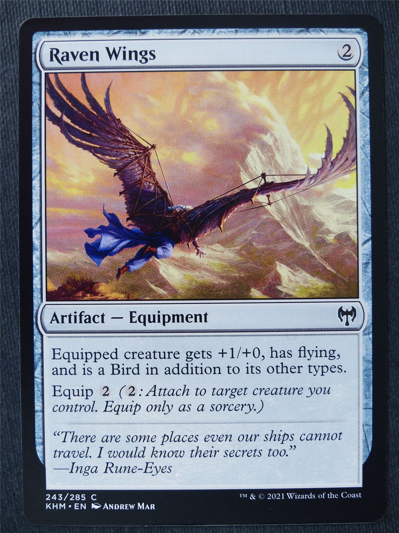 Raven Wings - Mtg Magic Cards #O