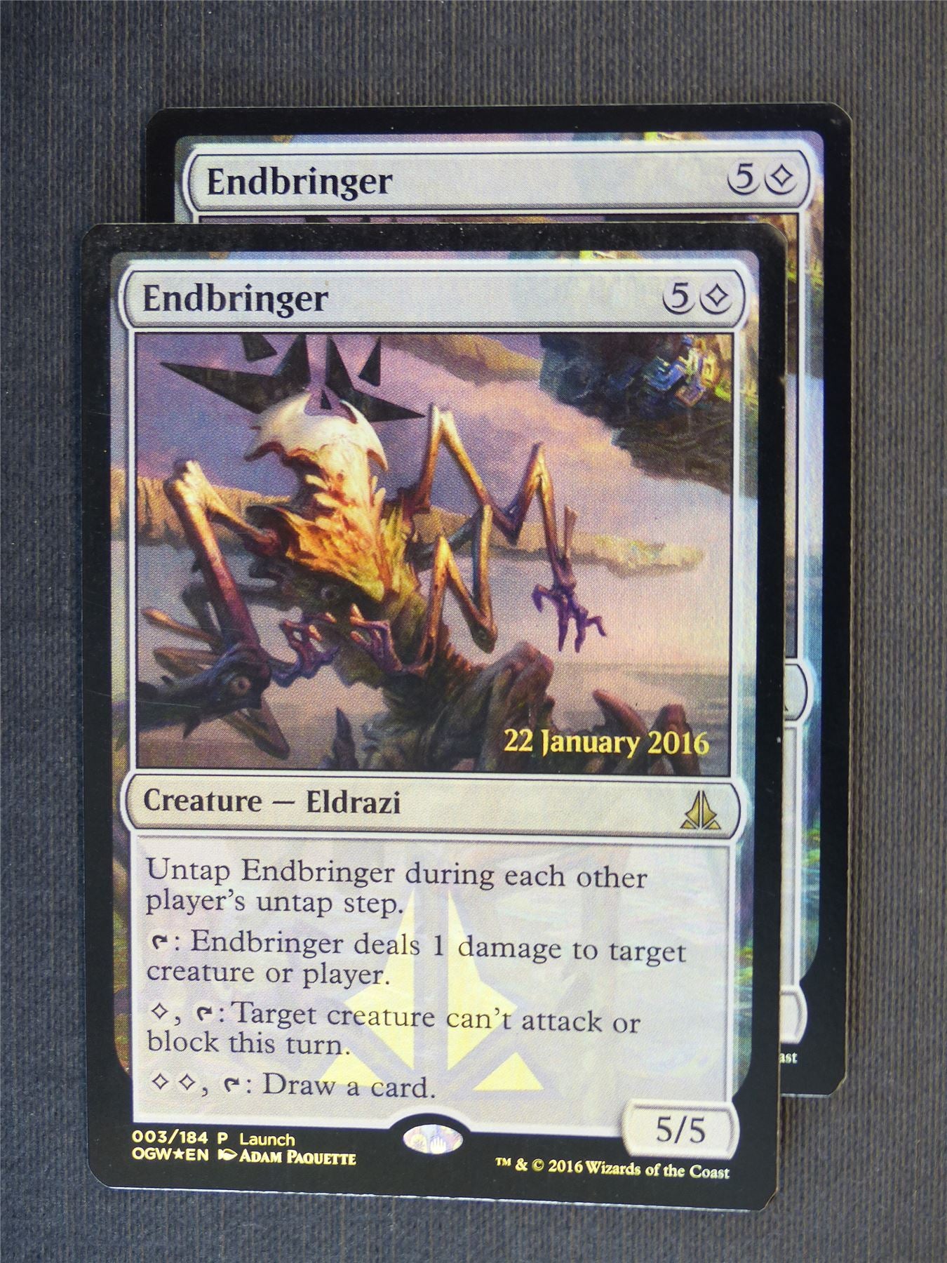 Endbringer Promo Foil x2 - Mtg Magic Cards #4T3