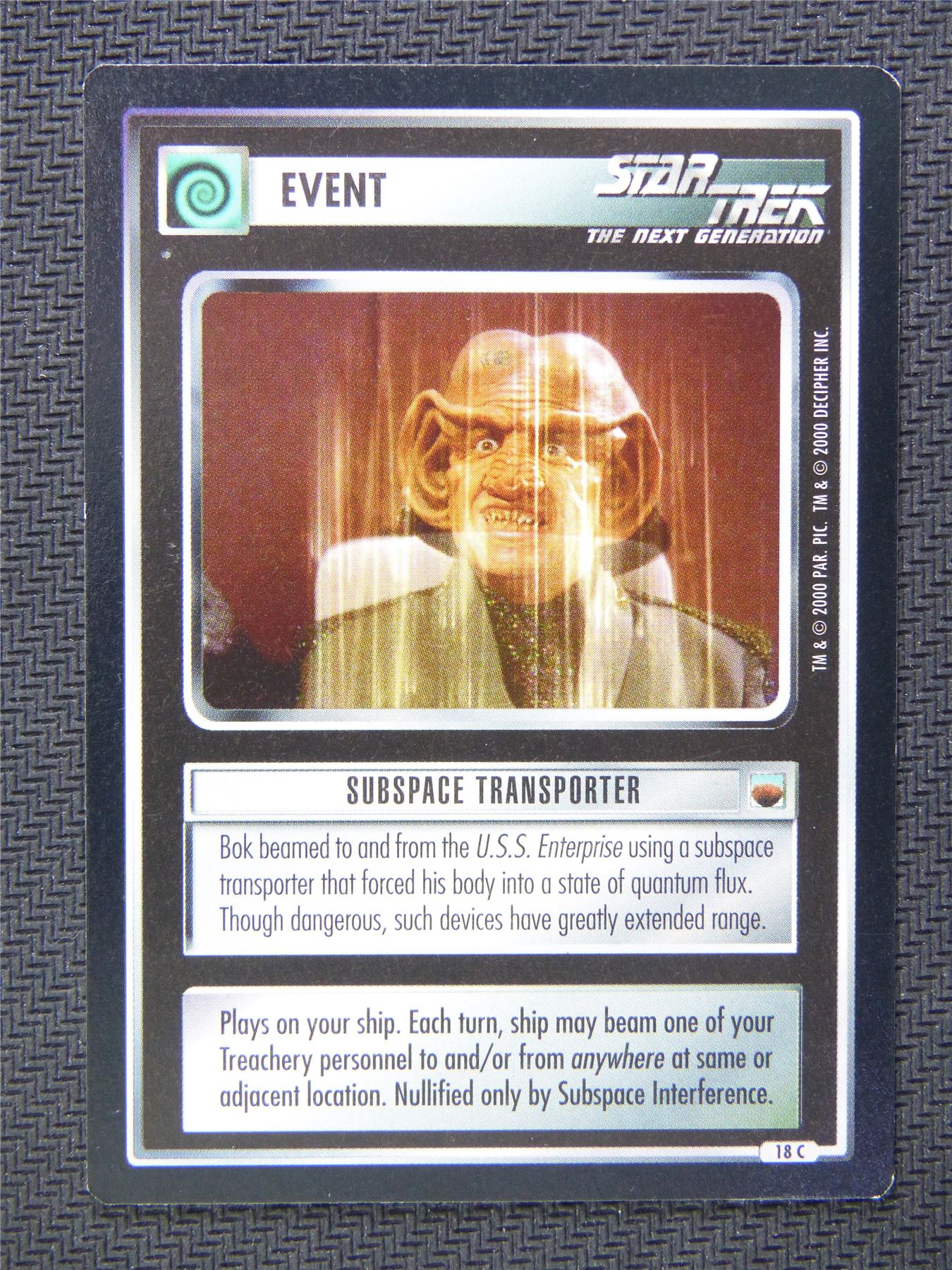 Event Transporter - Star Trek CCG Next Gen #56A