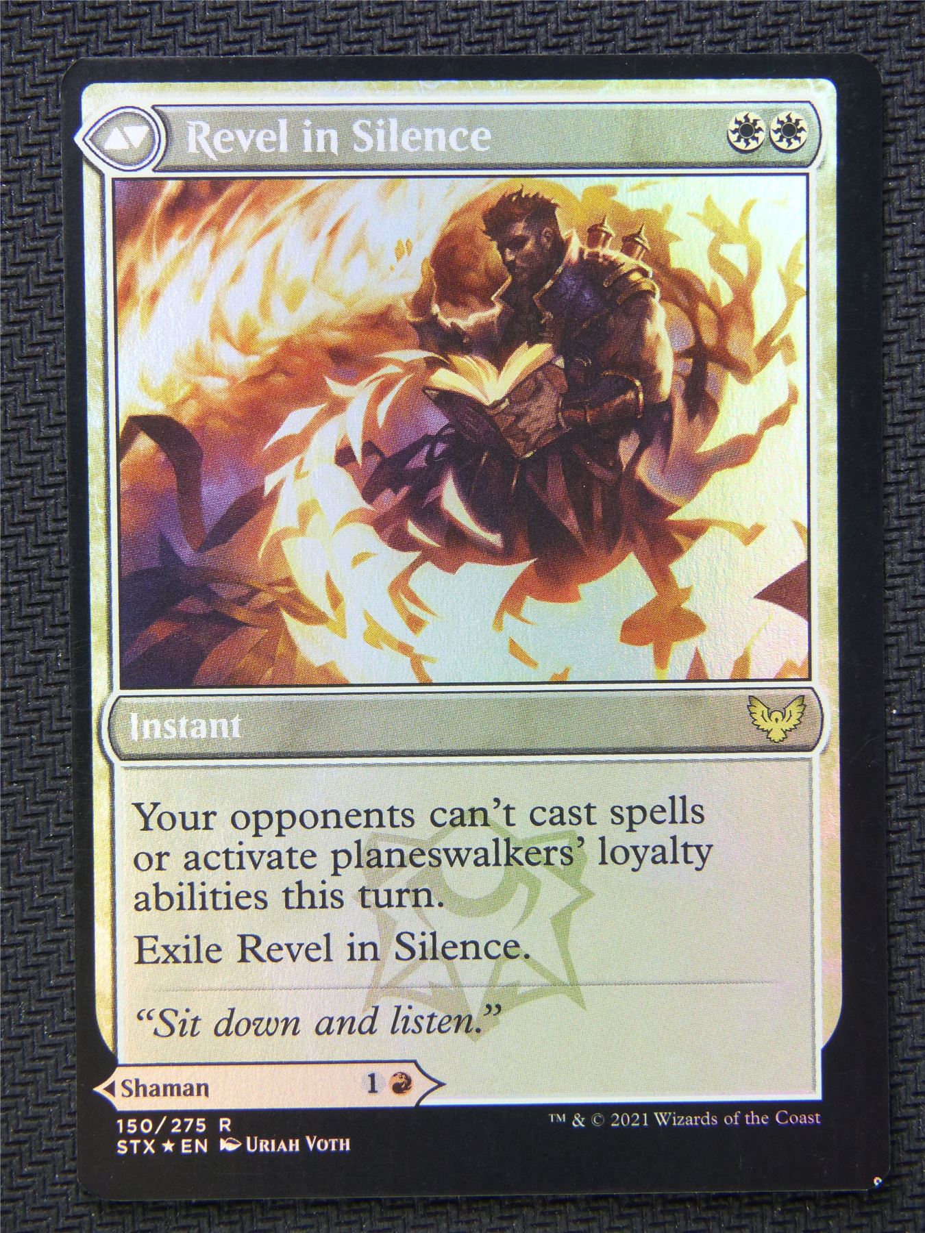 Flamescroll Celebrant Revel in Silence Foil - Mtg Card #4FV
