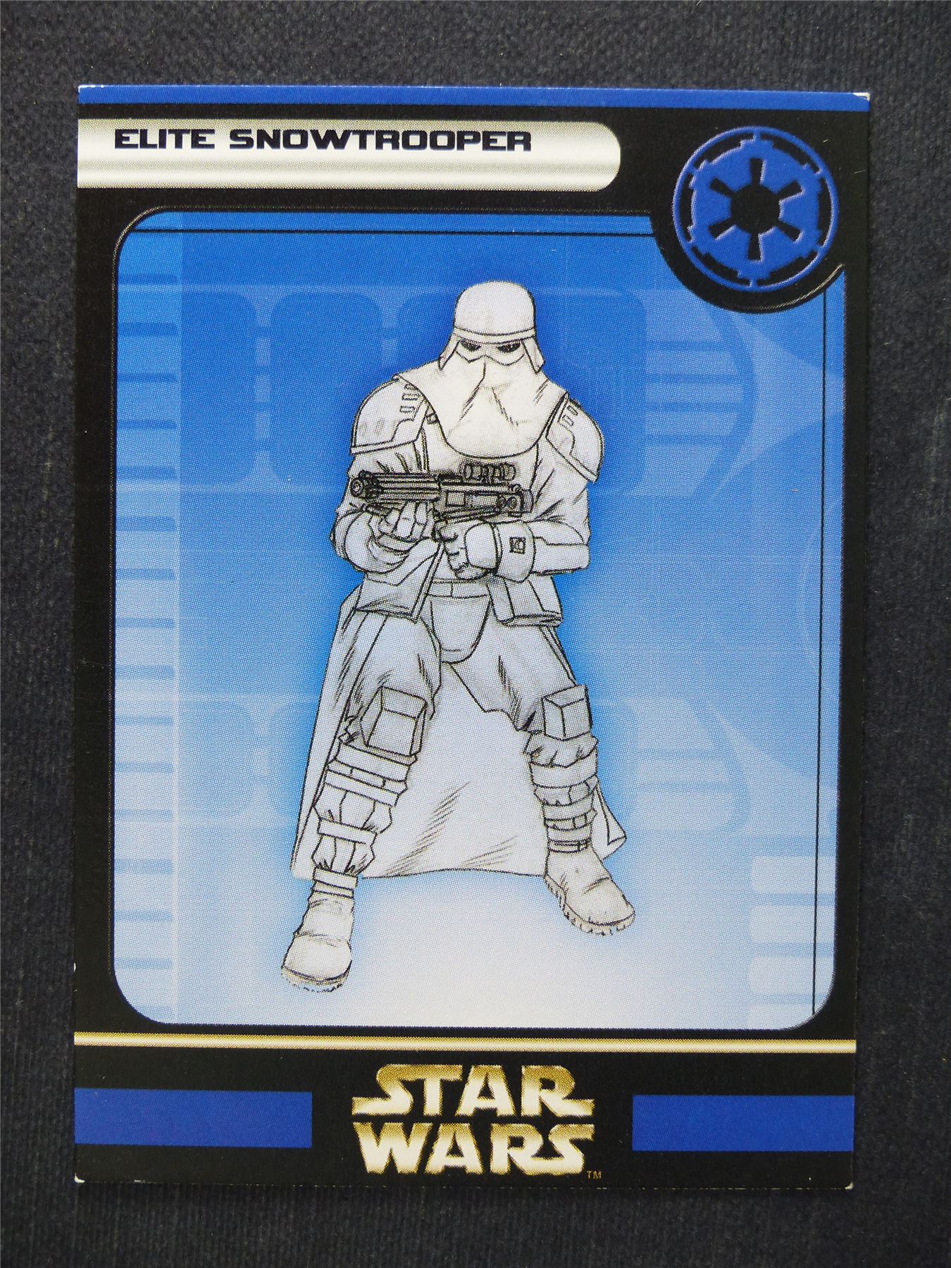 Elite Stormtrooper 23/60 - Star Wars Miniatures Spare Cards #8Q