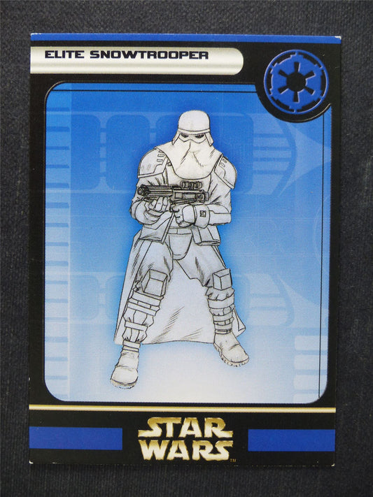 Elite Stormtrooper 23/60 - Star Wars Miniatures Spare Cards #8Q