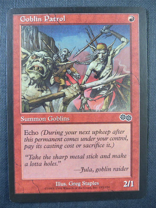 Goblin Patrol - Urza's Saga - Mtg Card #73T