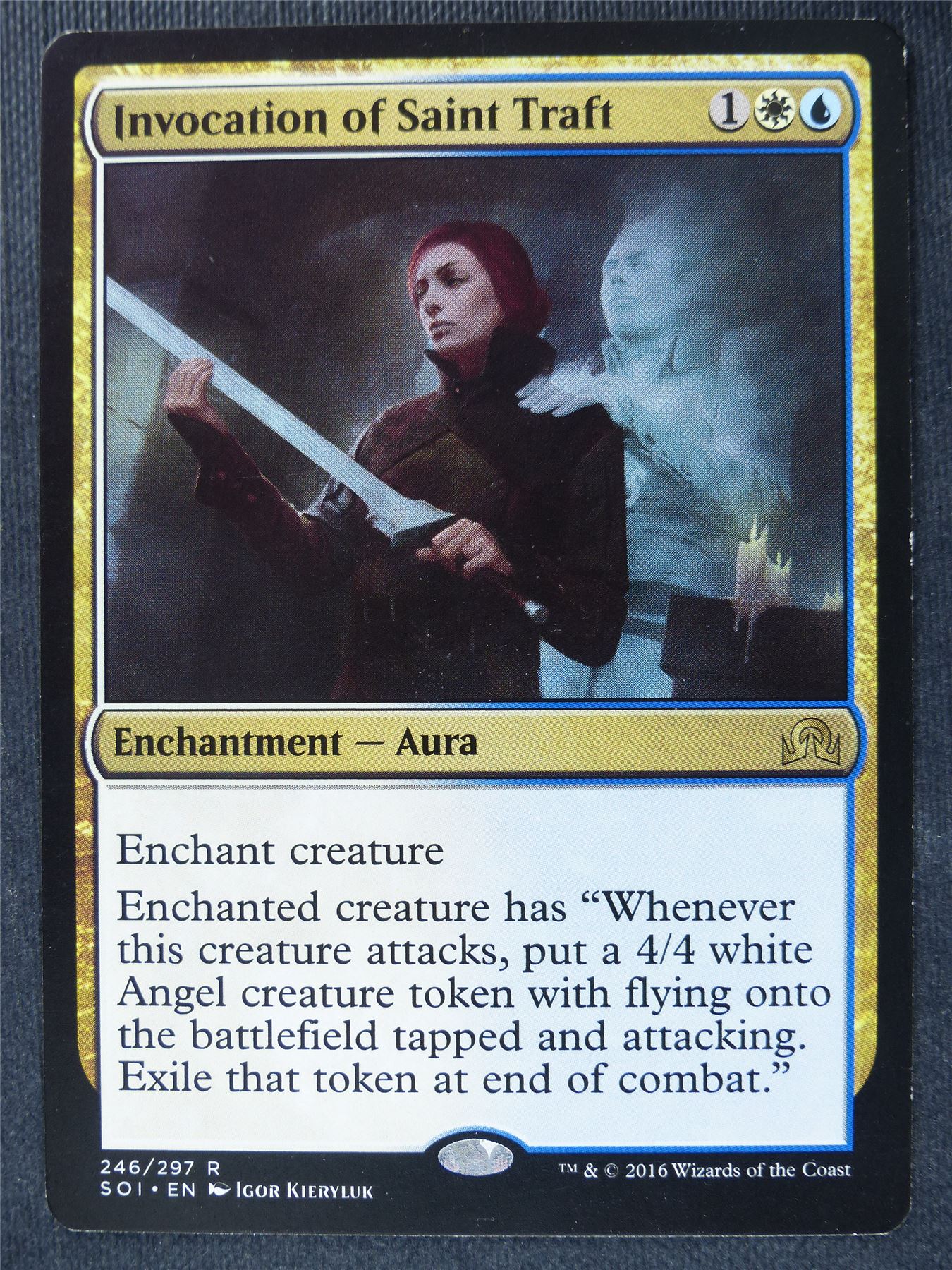 Invocation of Saint Traft - Mtg Magic Cards #1WP
