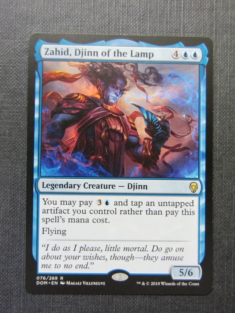 Zahid Djinn of the Lamp - Mtg Magic Cards # 8C14