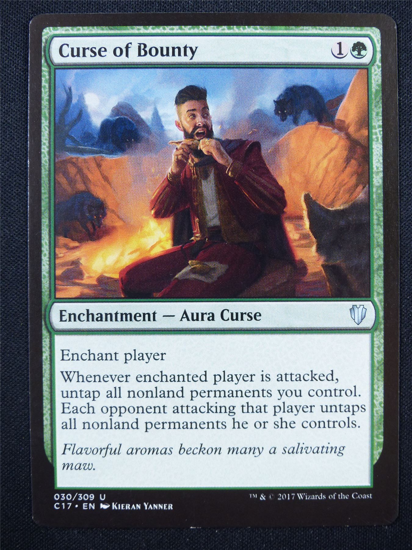 Cruse of Bounty - Mtg Card #2B7