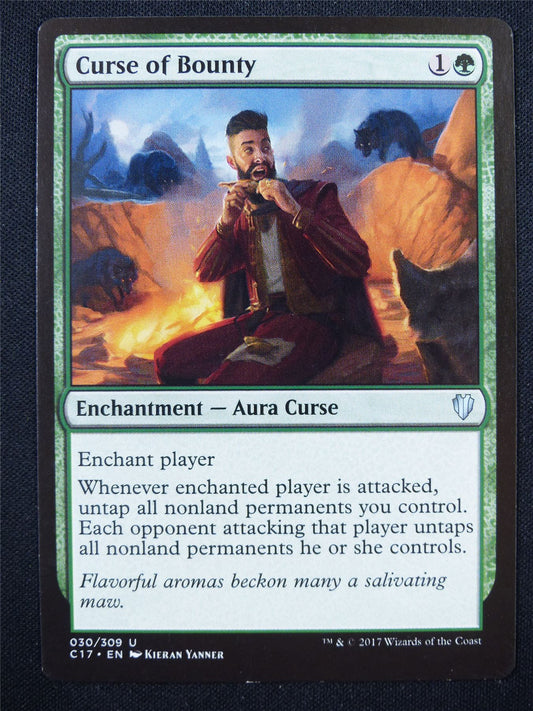 Cruse of Bounty - Mtg Card #2B7