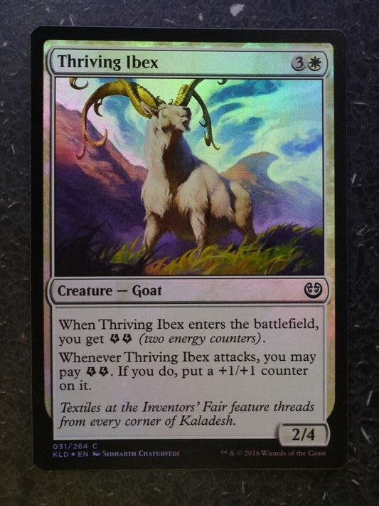 MTG Magic Cards : THRIVING IBEX FOIL # 8D40