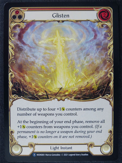 Spill Blood Red - Monarch Unlimited - Flesh and Blood Cards #GO