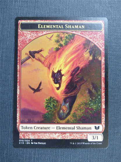 Elemental Shaman / Shapeshifter - Mtg Magic Token Cards #4QN
