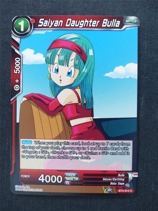 Saiyan Daughter Bulla - Dragon Ball Super Cards #H9