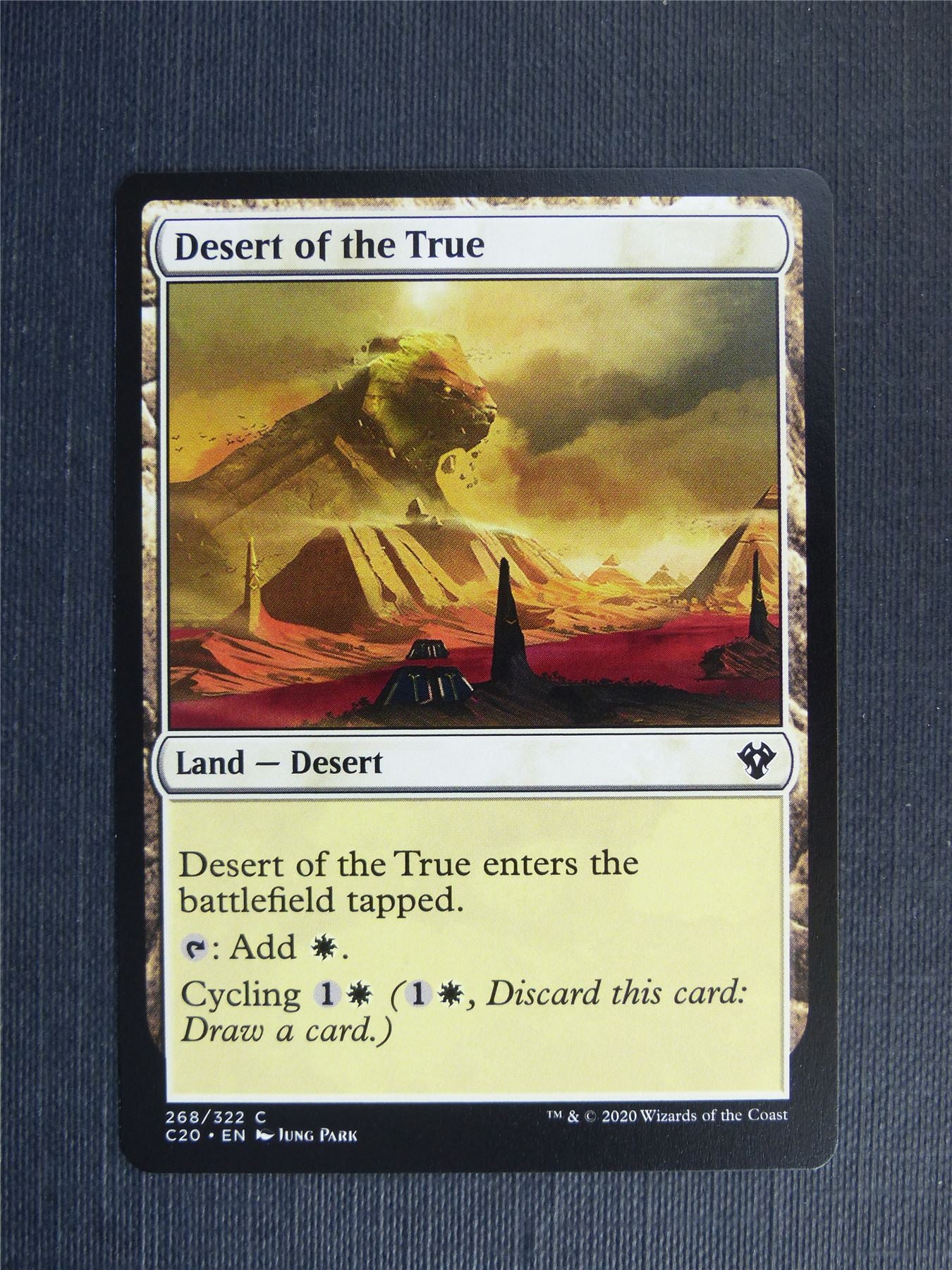 Desert of the True - C20 - Mtg Card