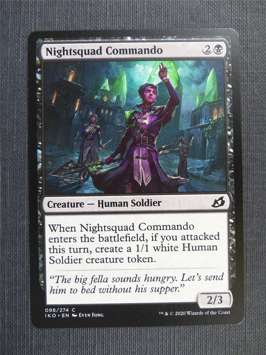 Nightsquad Commando - IKO Mtg Card