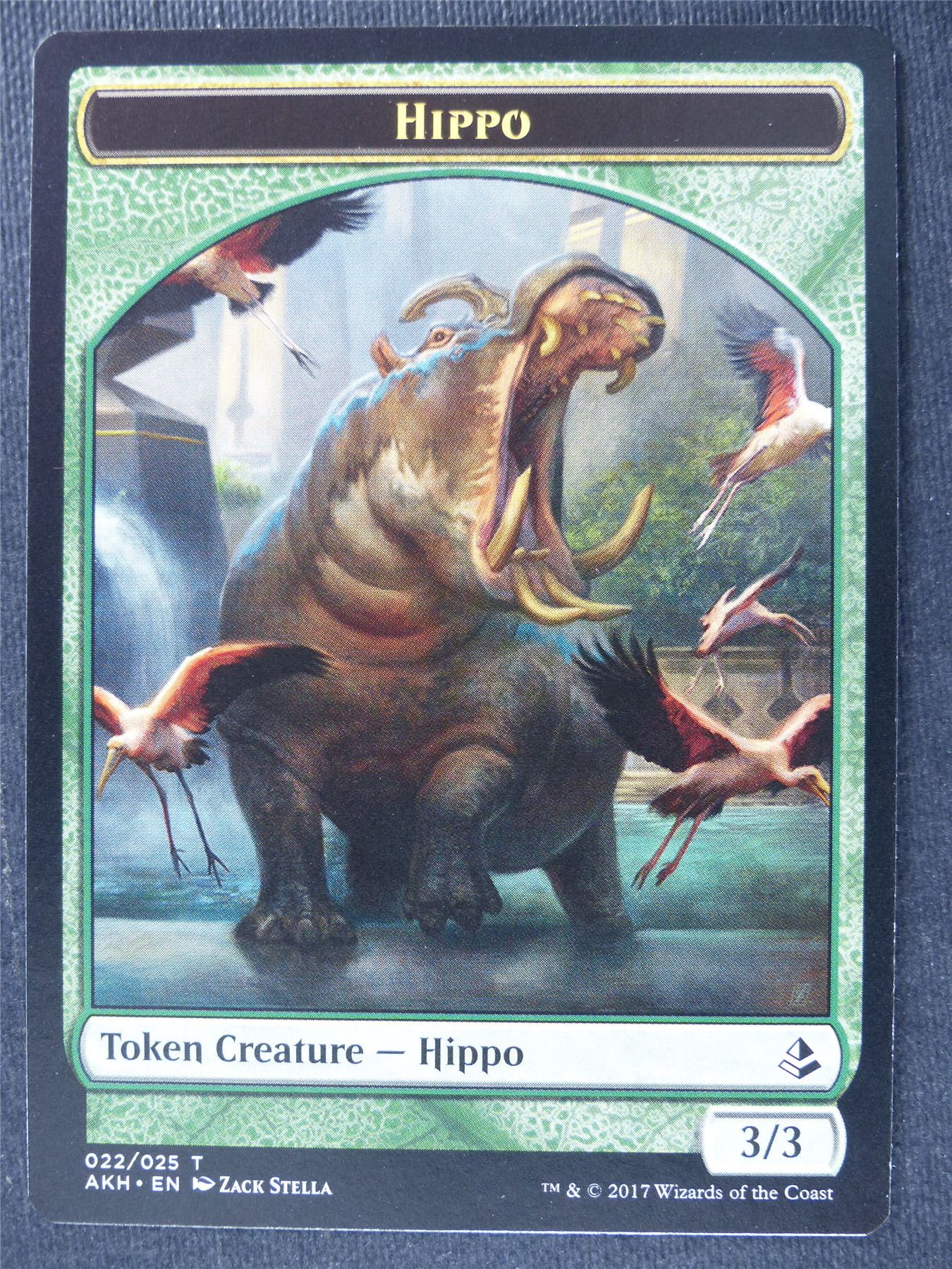 Aven Wind Guide / Hippo Token - Mtg Magic Cards #1RD