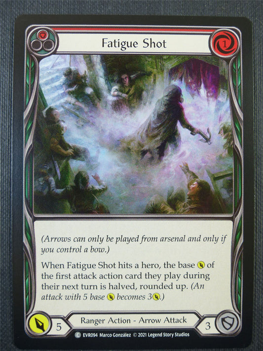 Fatigue Shot Red - 1st ed Everfest - Flesh & Blood Card #6ET