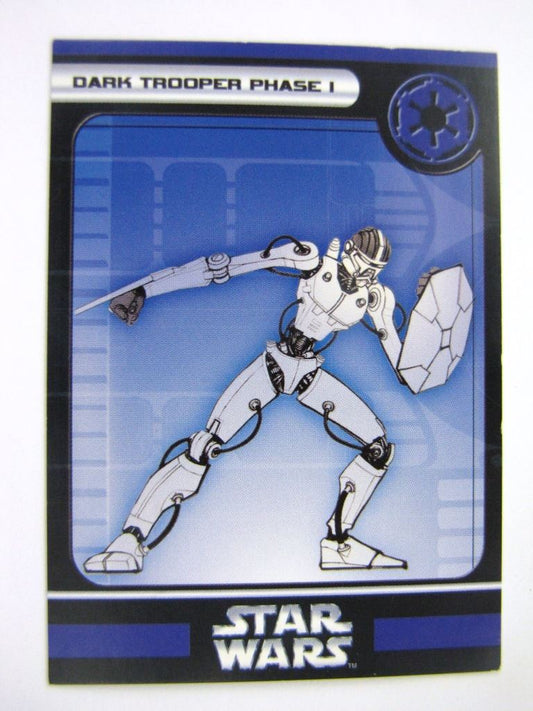 Star Wars Miniature Spare Cards: DARK TROOPER PHASE 1 # 11B88